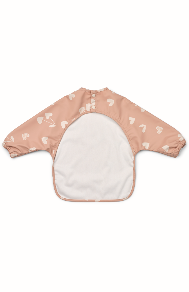 Merle Printed Cape Bib - Sweethearts/Pale Tuscany