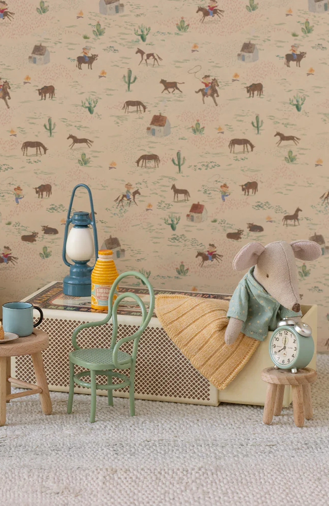 Little brother mouse in matchbox