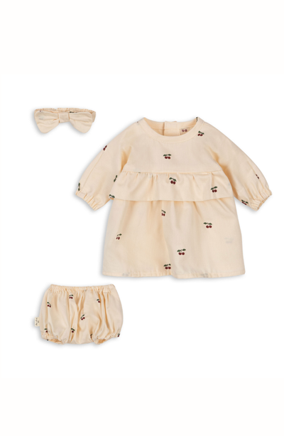 Doll Clothes Set - Cherry