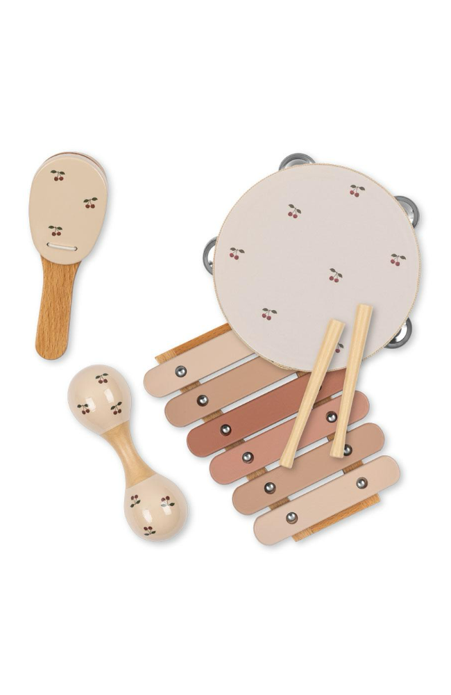 Wooden Music Set - Cherry