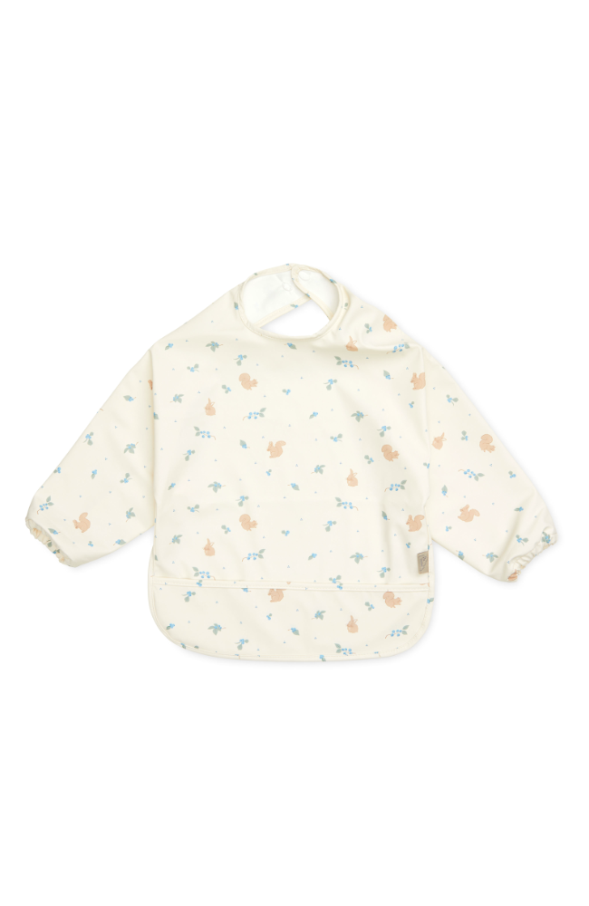 Sleeved Bib - Blueberries