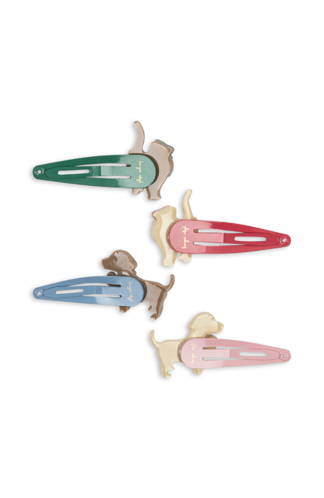 4 Pack Cats And Dogs Hair Clip - Multi