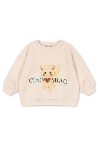 Ciao Miao Sweatshirt - Whisper Pink