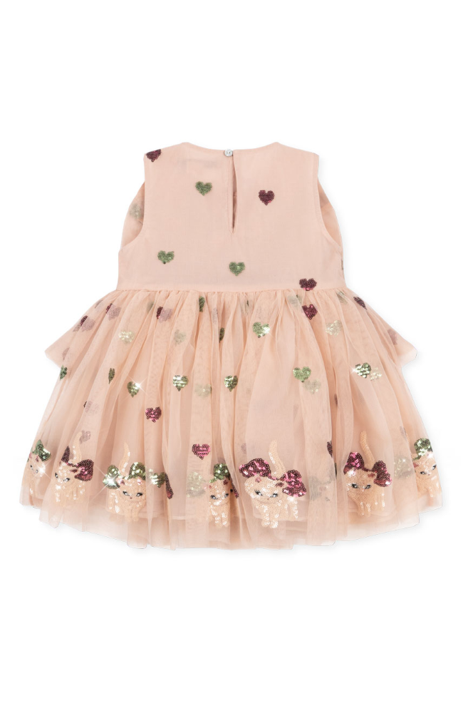 Yvonne Bow Dress - Bow Kitty