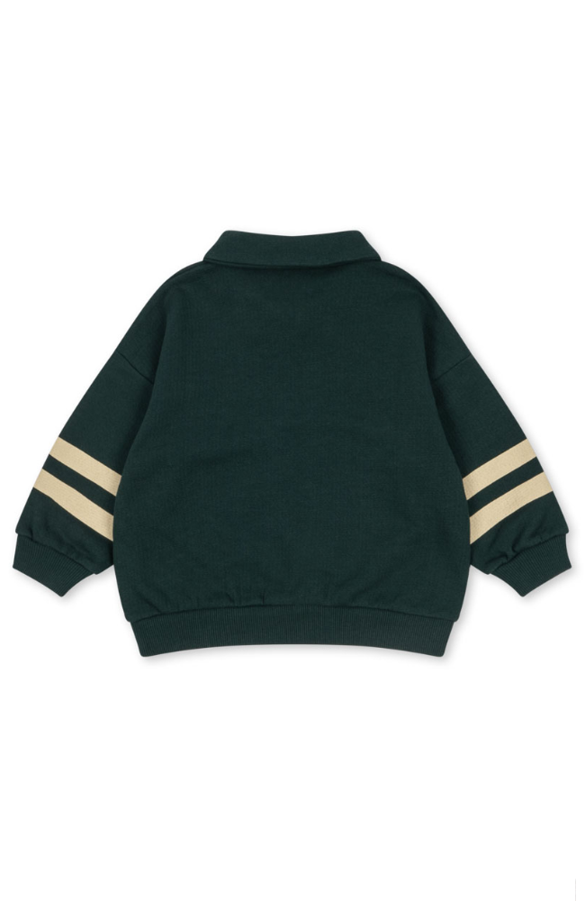 Doggy Half Zip Polo - Pine Grove