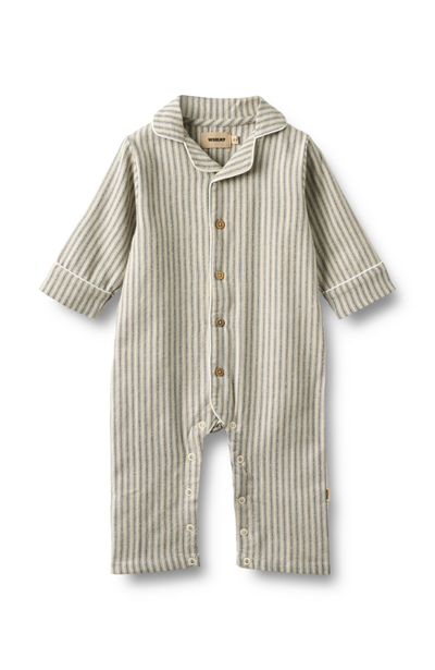 Night Suit L/S Lennie - Blue Stripe