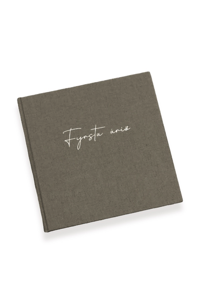 Fyrsta árið - Minningabók - Græn