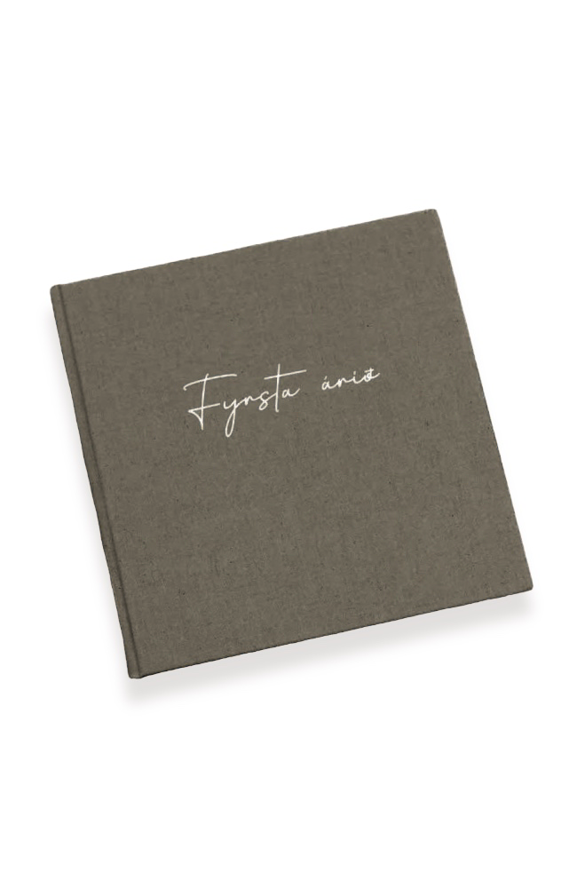 Fyrsta árið - Minningabók - Græn