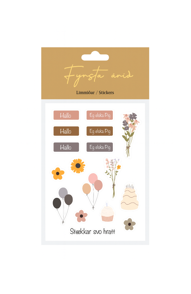 Fyrsta Árið - Stickers