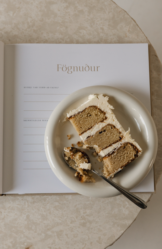 Fyrsta árið - Minningabók - Bleik