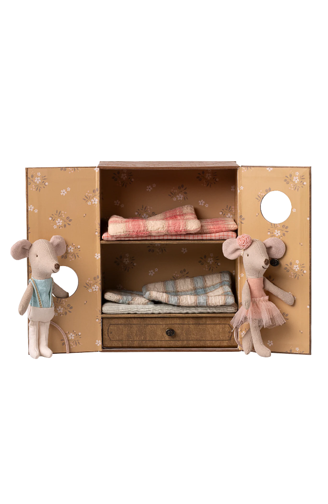 Ballet Mice In Dance Studio - Little Sister And Brother