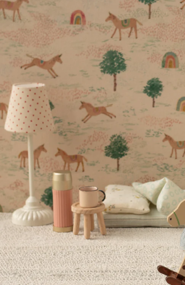 Vintage Floor Lamp, Mouse - Sand