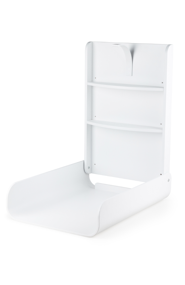 Skiptiborð Veggfest / Wall Changing Table - White