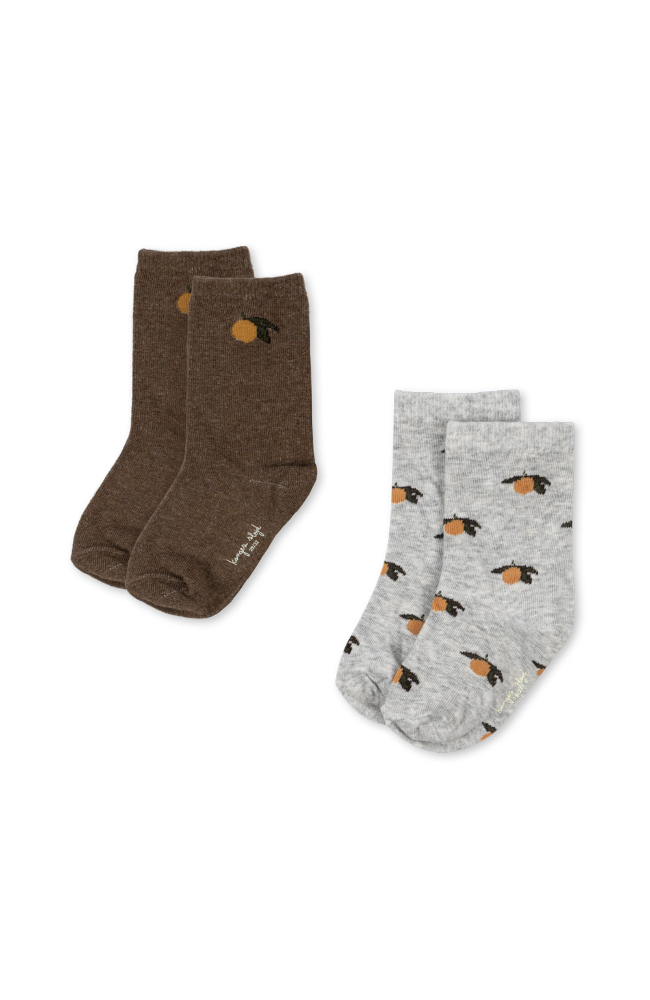 2 Pack Lemon Socks
