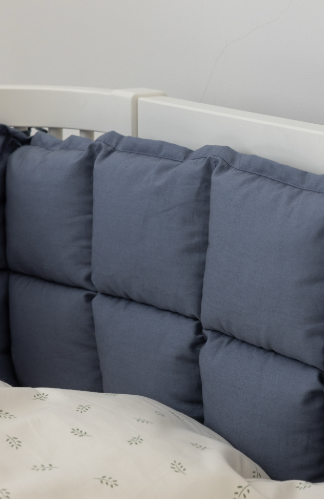 Baby Bumper Kapok, Half Length - Forest Lake Blue