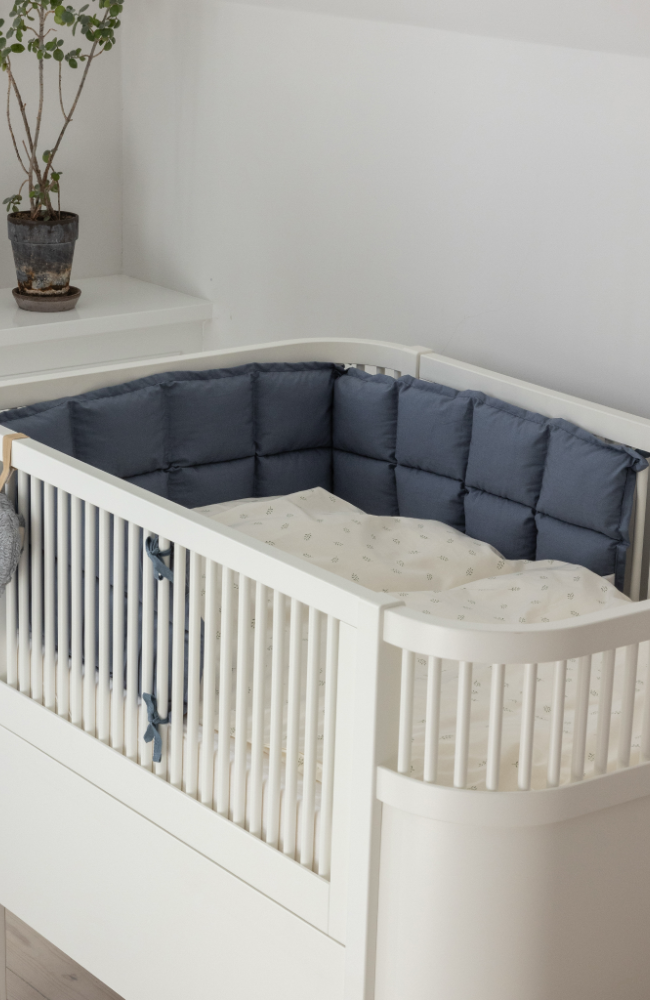 Baby Bumper Kapok, Half Length - Forest Lake Blue