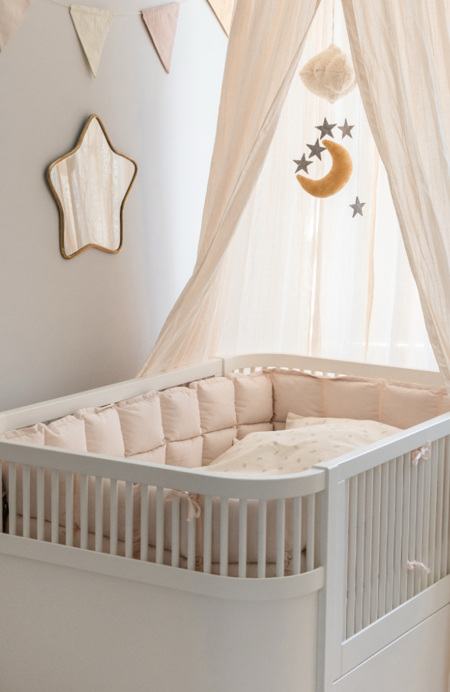 Baby Bumper Kapok - Birchback Rose