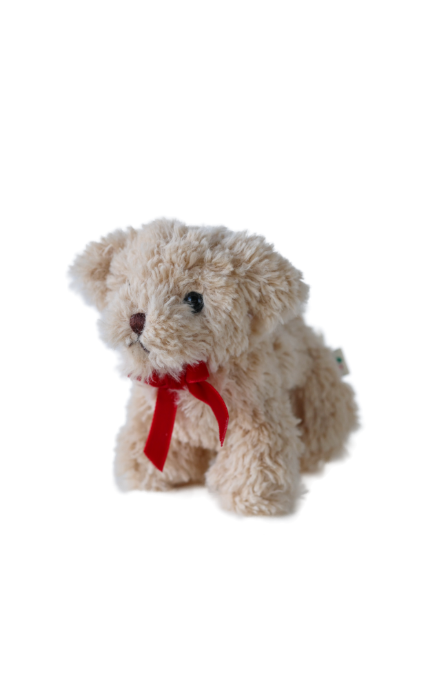 Baby Animals - Dog w/ Red Bow