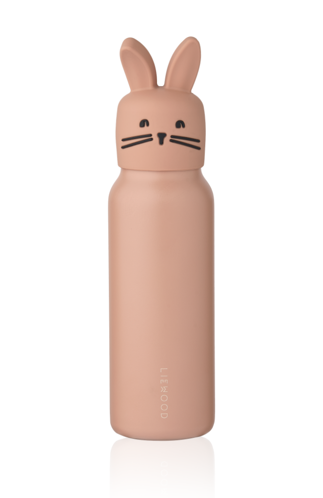 Falk Water Bottle w Rabbit Lid 350 ml - Pale Tuscany