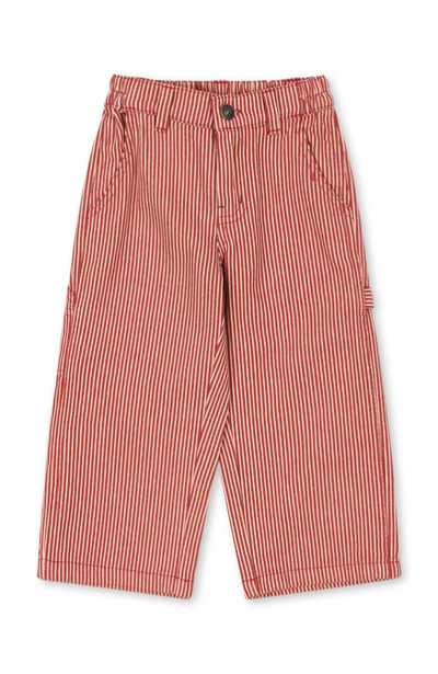 Luc Pants - Milk Rouge Stripe