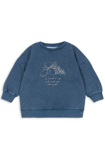 Lou Washed Sweat Shirt - Regal Orchid