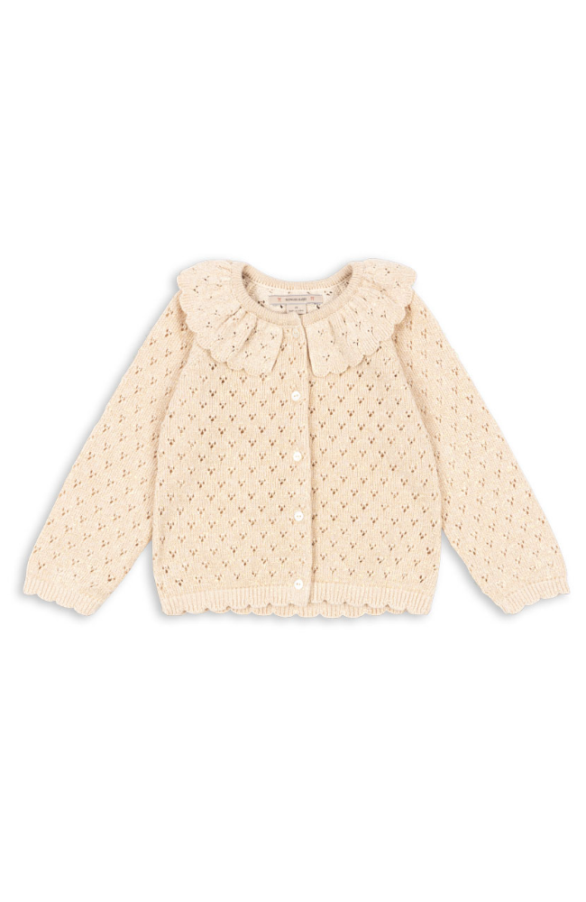 Holiday Knit Cardigan - Buttercream