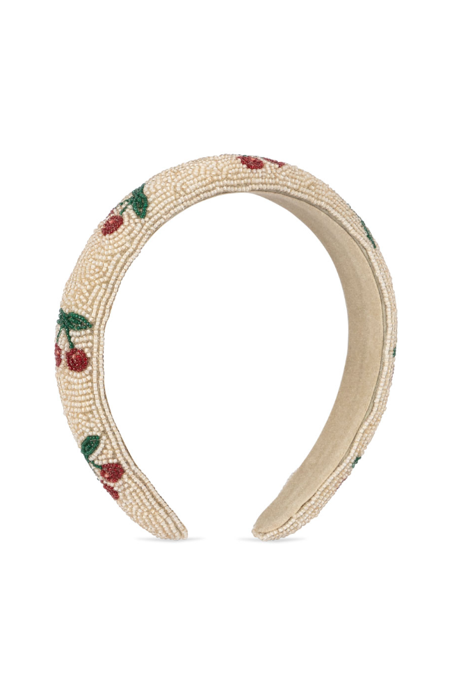 Beaded Hairbrace - Cherry