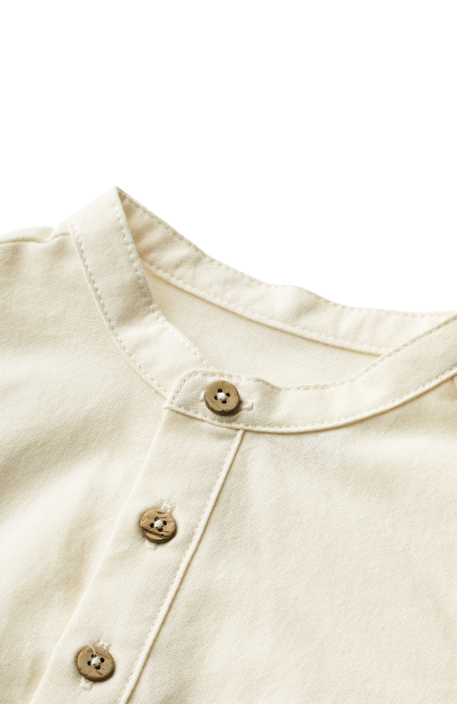 Romper Shirt Victor - Eggshell st.62-92