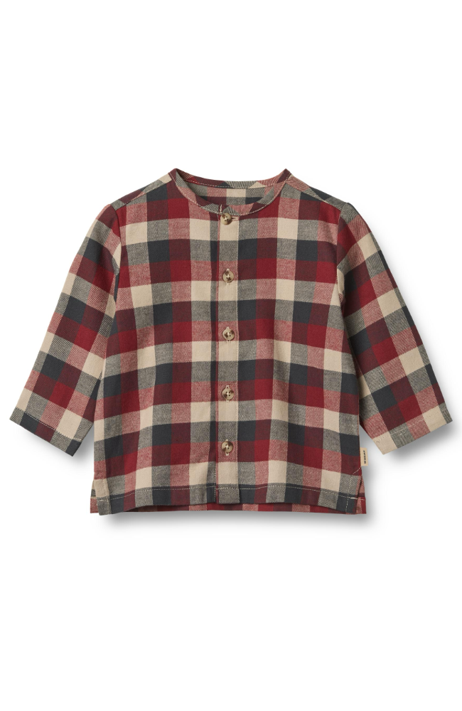 Shirt Shelby - Red Blue Check st.74-92