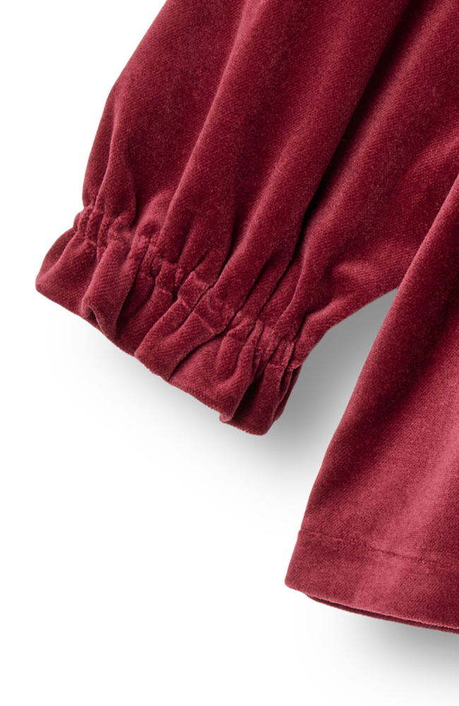 Dress L/S Elvira Baby - Ruby Red st.62-92