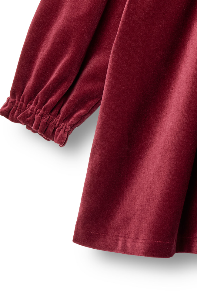 Dress L/S Elvira - Ruby Red st.98-128