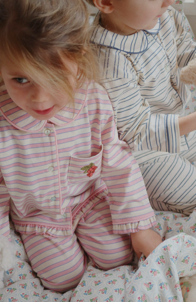 Pio Frill PJ Set - Lolly Stripe