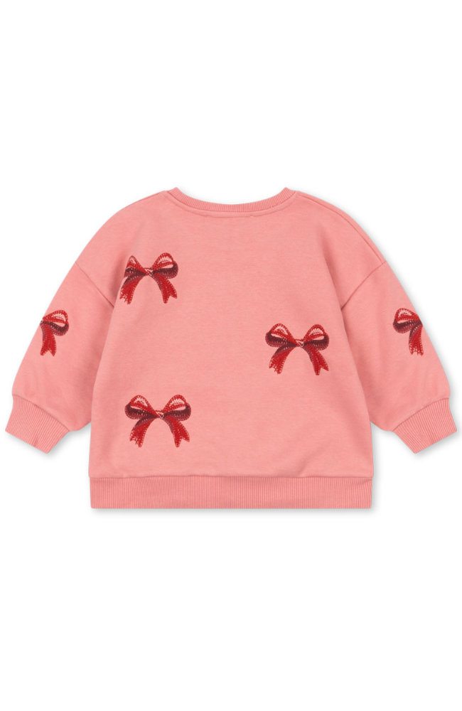 Lou Bow Sweat Shirt - Strawberry Ice