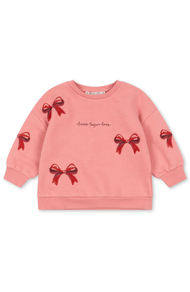 Lou Bow Sweat Shirt - Strawberry Ice