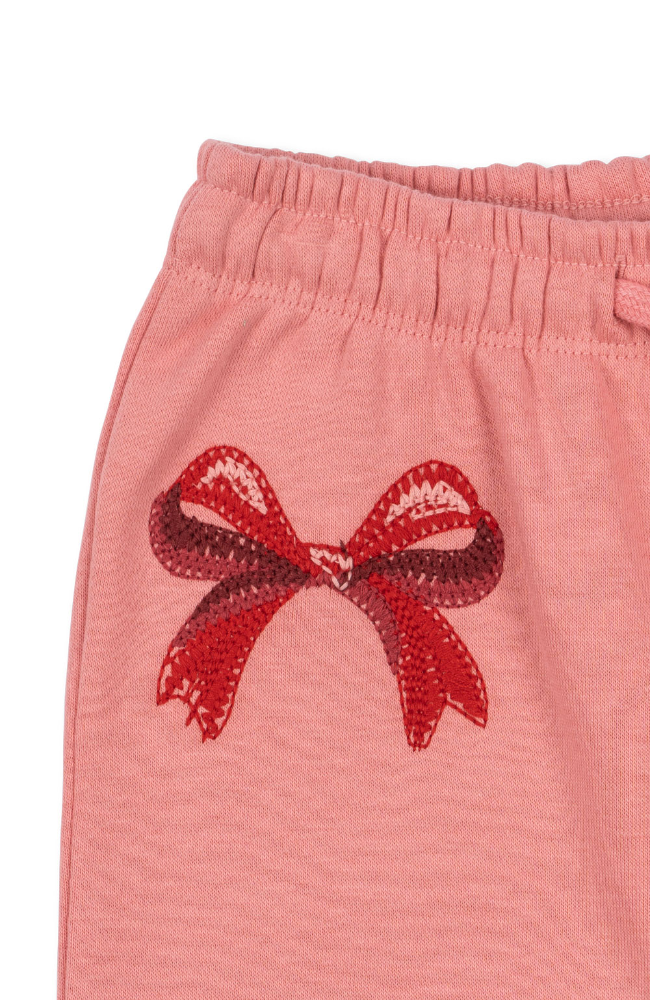 Lou Bow Sweat Pants - Strawberry Ice