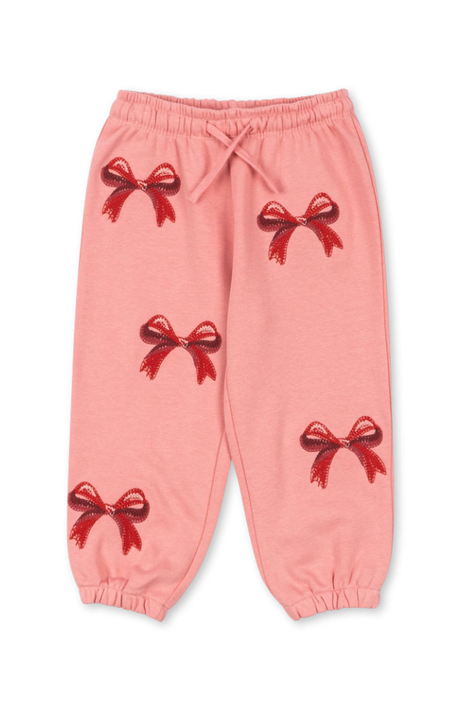 Lou Bow Sweat Pants - Strawberry Ice