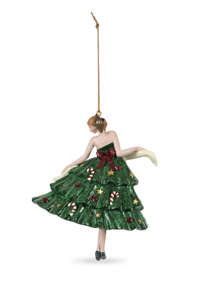 Christmas Tree Ballerina - Multi