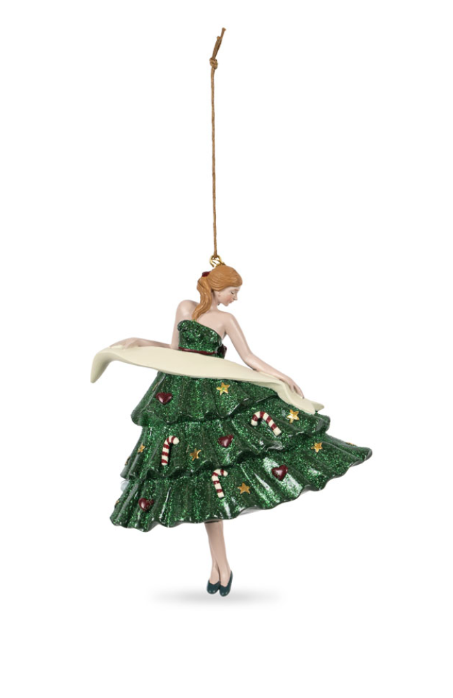 Christmas Tree Ballerina - Multi