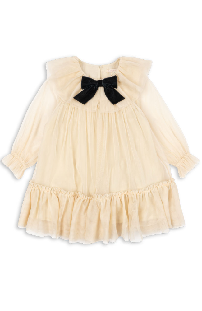 Bow Dress - Parchment