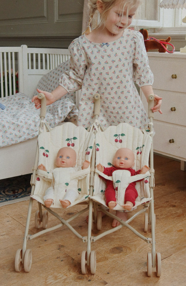 Twin Doll Stroller - Ma Grande Cerise