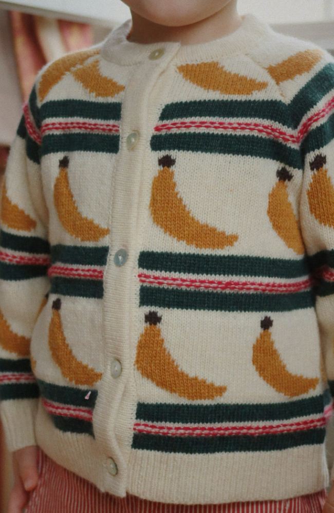 Billi Knit Cardigan - Banana