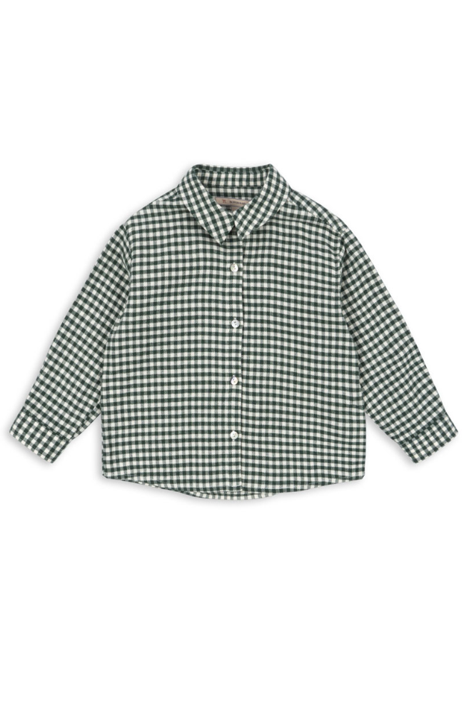 Foret LS Shirt - Green Check