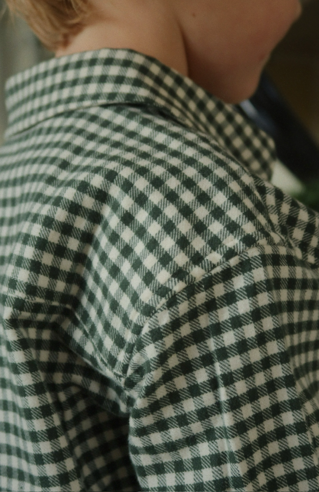 Foret LS Shirt - Green Check