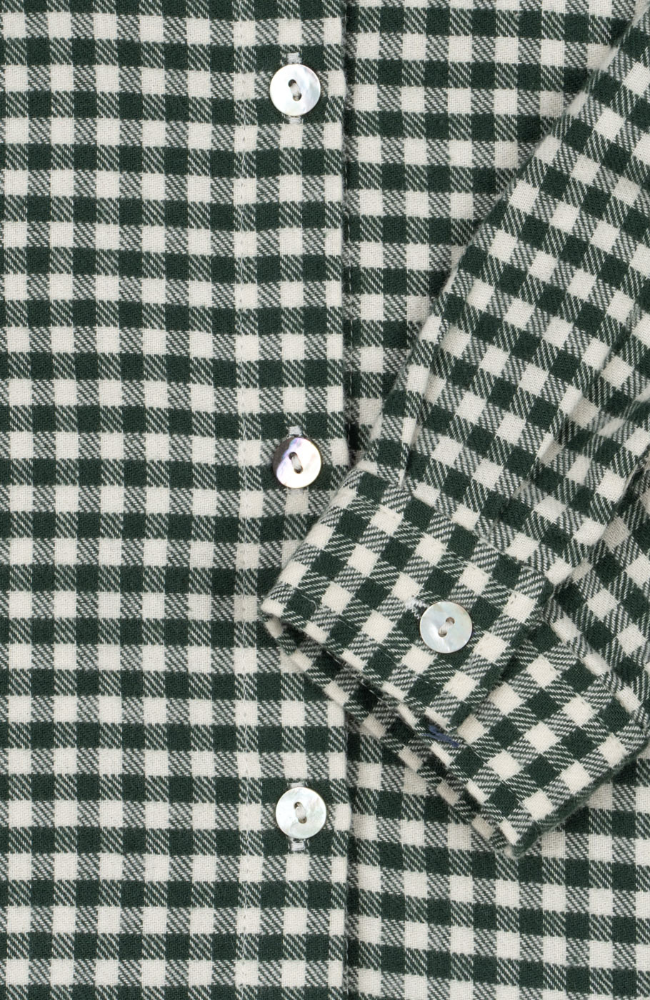 Foret LS Shirt - Green Check