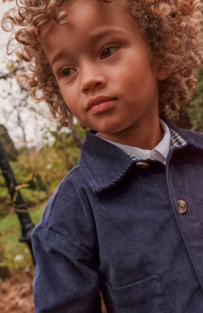 Billie Overshirt - New Navy