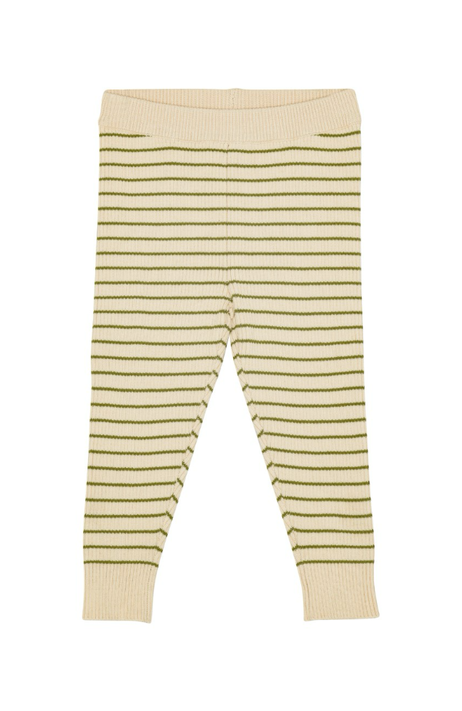 Flye Leggings - Warm Cotton/Green