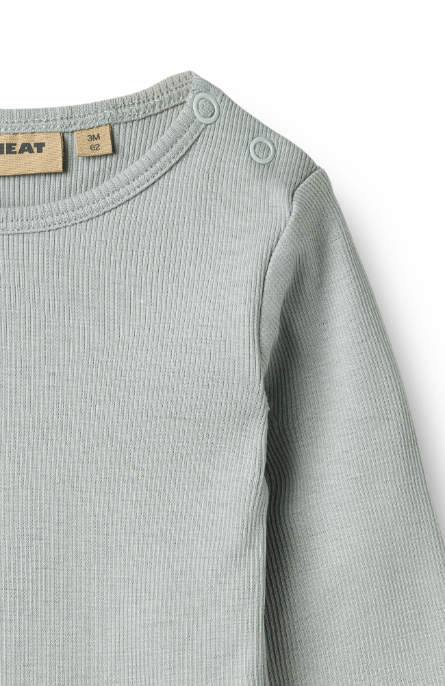 Rib Body L/S Spencer - Soft Rain