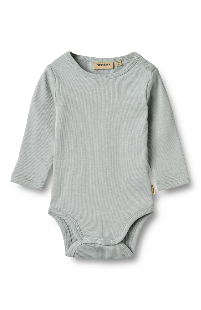 Rib Body L/S Spencer - Soft Rain