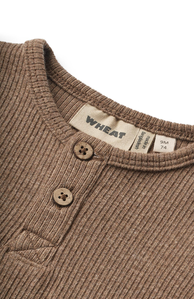 Body L/S Benny - Coffee Melange st.56-92