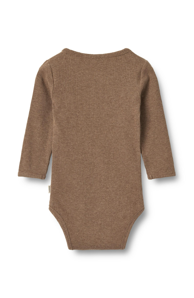 Body L/S Benny - Coffee Melange st.56-92